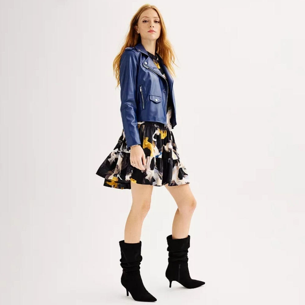 NINE WEST | Black Motto Jacket - Picture 3 of 6